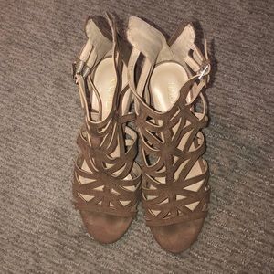 Nine West Shoes - Nine West Nude Wedge Nine West Shoes - Nine West Nude Wedge